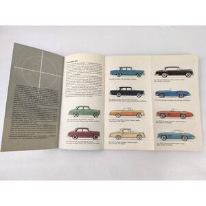 Vintage Mercedes Benz‎ Production Program Brochure 1960s Cars Trucks Buses
